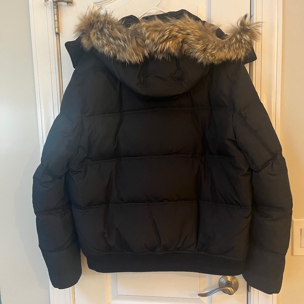 Marc New York Faux Fur Hood Trim Jacket Puffer Winter Coat- Large - Picture 6 of 8